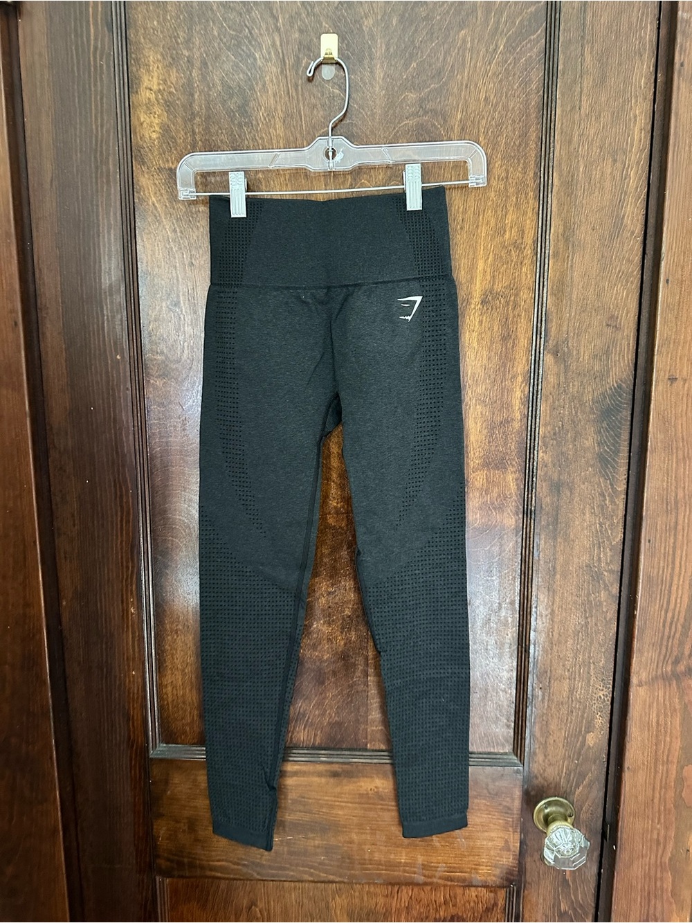 NWOT Gymshark High-Waist Black Seamless Leggings